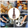 sourcing map 5pcs Magnetic Nut Driver 8mm Hex Drive Socket