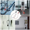 KATIMI 2 x Wire Rope Combination Lock Small 3 Digit