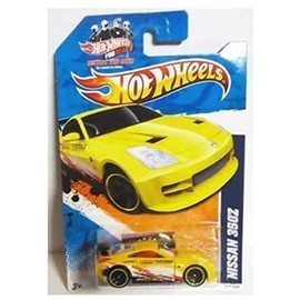 2011 Hot Wheels NISSAN 350Z YELLOW Nightburnerz series 2 of 10, #112