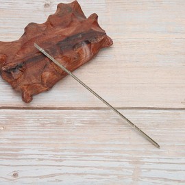 KooingTech Scroll Saw Blades, 12PCS Coping Saw Blades Saws Cutting Blades, Tungsten Steel Spiral Jewelry Cutting Teeth Blades (1#)