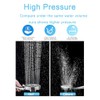 High Pressure Shower Head with Magnetic Back Fixed Base Design,Handheld
