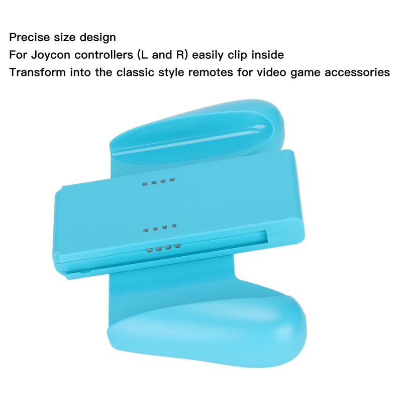 Empuñadura del Controlador con Diseño Ergonómico para Joycon, Liviana, Compatible