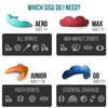 SISU MOUTH GUARDS Adult 1.6 NextGen mouthguard, One Size, Hot