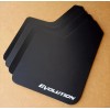StreetRays 08-15 Mitsubishi EVO X Mud Flaps Set BLACK w/