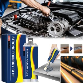 Unbranded Strong Foundry Glue, High Temperature Resistant Casting Repair,Metal Repair Glue