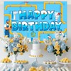 SHADOAMP Plumber Party Decorations Plumber Theme Happy Birthday Backdrop Banner