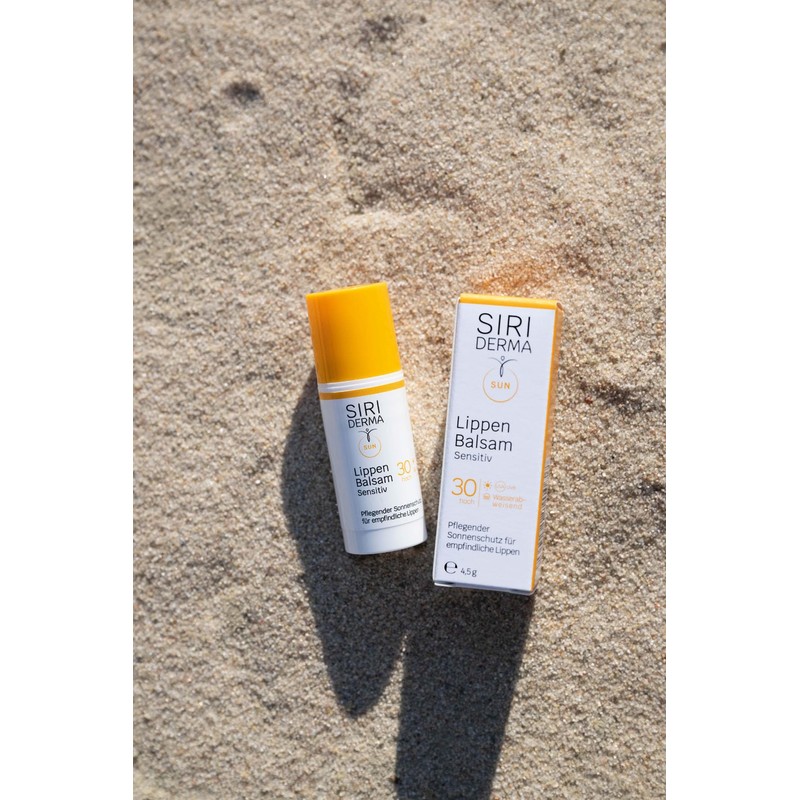 SIRIDERMA Lip Balm Moisturising Lip Care for Dry Lips Antibacterial