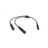 Wirenest Aviation Dual Plug (GA) to LEMO 6-Pin Adapter – Converts General Aviation Headsets for LEMO-Equipped Aircraft – Durable, Reliable Audio Connection