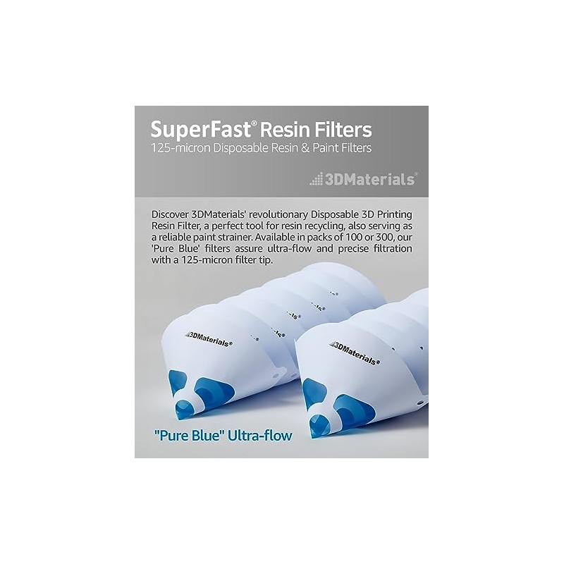 Superfilter 100 Piezas Filtro Desechable Resina Impresora Colador Pintura Fabricado