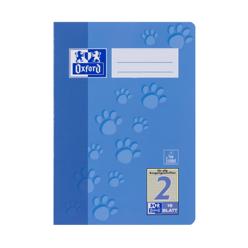 Oxford Oxford Schulheft A5, 16 Blatt, Lineatur 2, liniert, 15