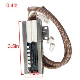 CEPILLO Universal Gas Range Oven Igniter, High-Performance Replacement Igniter for Major Brands Gas Stoves, Durable Ceramic & Stainless Steel, 1-Year Warranty (Compatible with 4547416, AP6327293)