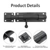 Anxingo Sliding Bolt Latch, Large Sliding Door Lock Latch with