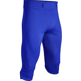 Champro Standard Touchback Football Practice Pants, Royal, 3X-Large