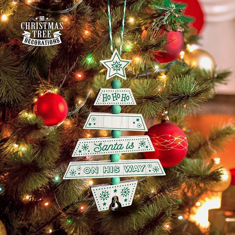 History & Heraldry Christmas Tree Decoration - Santa Green/White 269800004