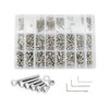 DIGISHUO 1080Pcs M3/M4/M5 304 Stainless Steel Screw Bolts and Nuts