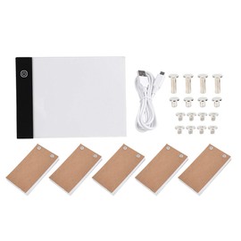 Flipbook Animation Kit, Hand Drawing LED Board Ultra Thin A6 Children USB Flip Book Kit Set Painting Art Supplies LED Flip Book Kit