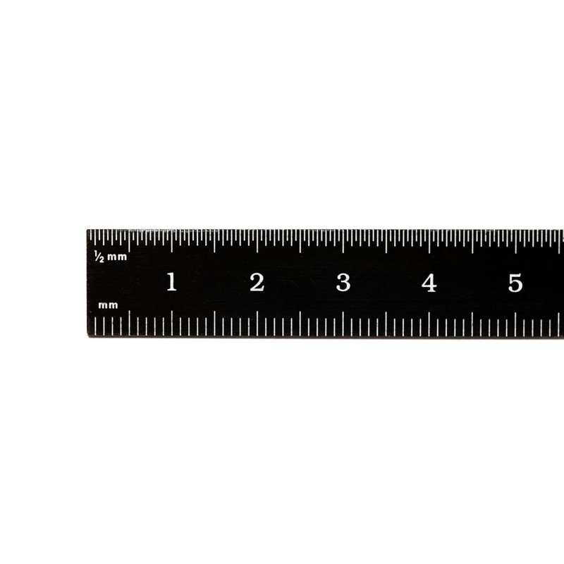 PEC Tools 751-150EZ, 150mm Flexible Ruler, Metric (mm, 0.5mm,mm,0.5mm),Made in