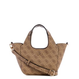 GUESS Calista 2 in 1 Mini Tote, Latte Logo