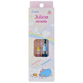 PILOT Pilot Gel Ink Ballpoint Pen Juice Sanrio Characters Nakayoshi 2 Color Set (Gudetama x Tuxedo Sam)