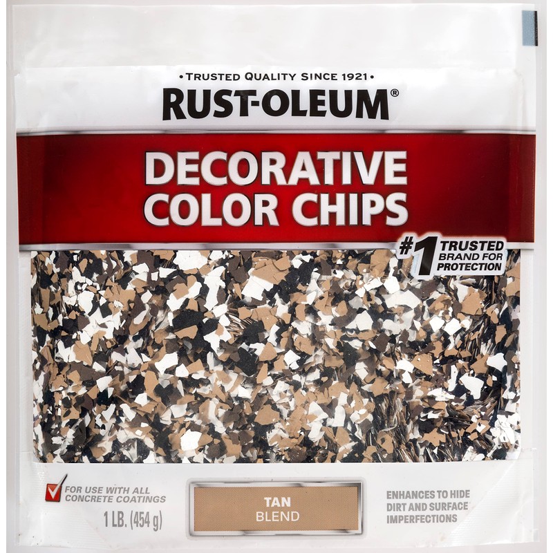 Rust-Oleum 312447 Decorative Color Chips, 1 Pound (Pack of 1),