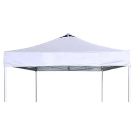 SCOCANOPY Commercial 10x10 Pop Up Canopy Replacement Cover Top with Air Vent,Canopy Cover ONLY, (Light Grey)