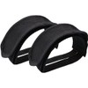 2 x Black Pedal Straps for Bike Pedals and Cleats