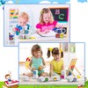 Deekin 25 Pcs Back to School 2.5 Inch White Blank