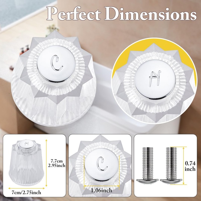 Shower Handle Replacement Compatible with Price Pfister Contessa and Windsor