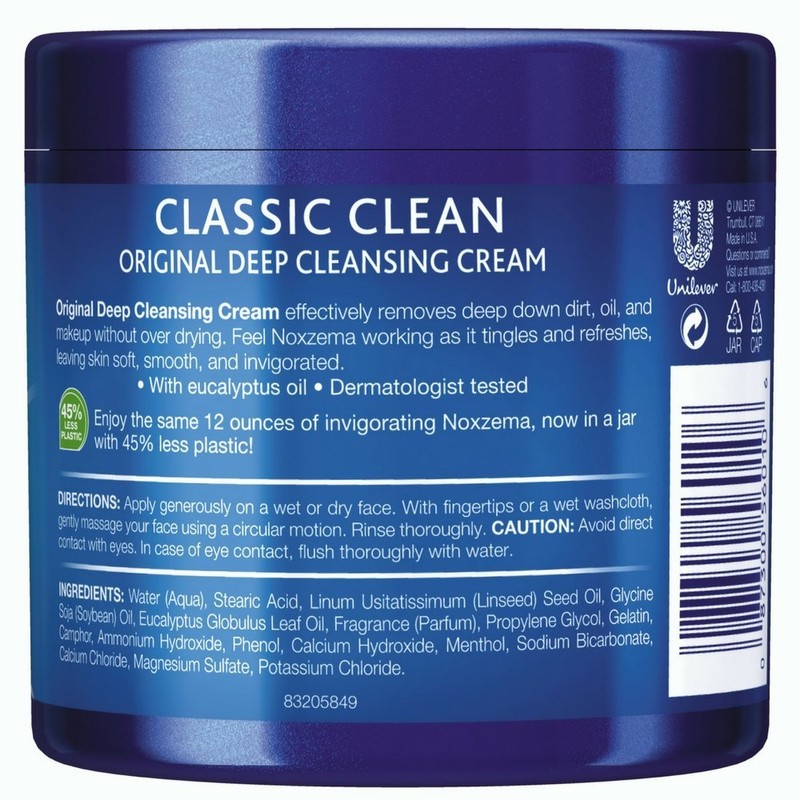 Noxzema Original Deep Cleansing Cream 12 Oz (Pack of 3)
