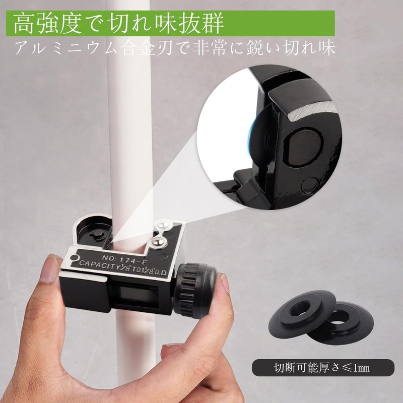 Bestgle Mini Pipe Cutter 1/8-1-1/8 Inch (3-28mm) Mini Tube Cutter