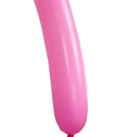 Rimobul Solid Color Twisting Balloons - Pack of 100 (Pink)