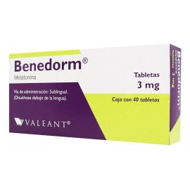 Benedorm Tableta 3 Mg, 40 Tabletas