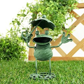 Murataya Frog Figurine Petit Frog Umbrella