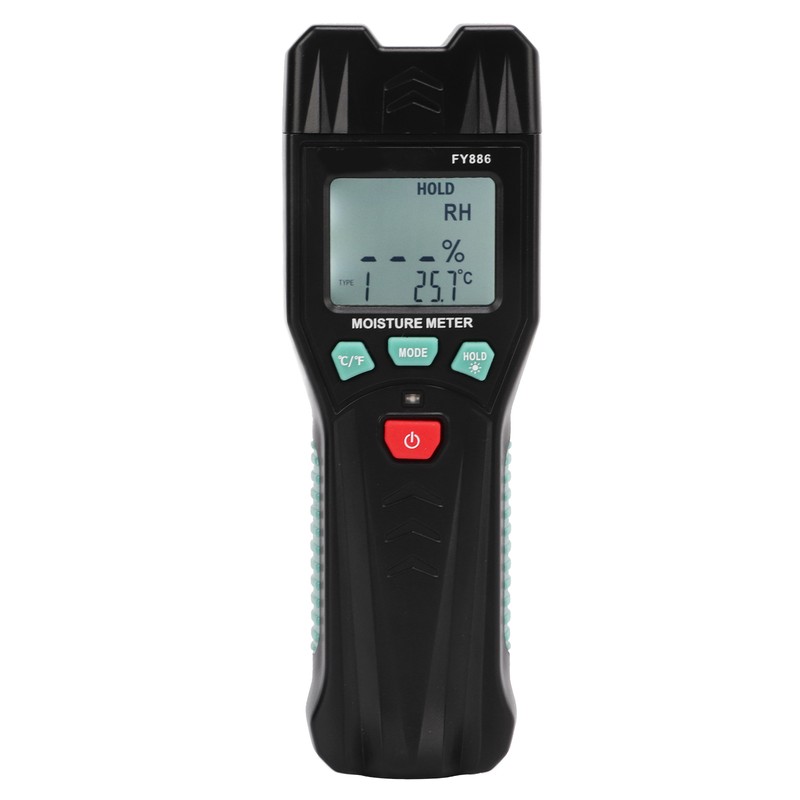 FY886 High Accuracy Digital Wood Moisture Detector Timber Humidity Tester