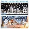 Christmas Window Stickers 18 Sheets Festive Xmas Decorations, Snowflakes &