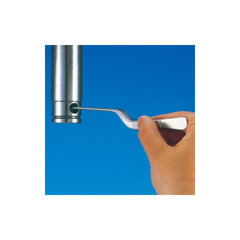 ANEX SUS410 Tweezers, Luce Shape, 6.7 inches (170 mm), No.221