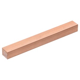 sourcing map Copper Flat Bar, 0.59 Inch Thickness x 0.59 Inch Width x 5.91 Inch Length Copper Rod Bearing Plate for Electric (15 mm x 15 mm x 150 mm)