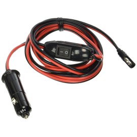 Master 33-103260-CSK 12 Volt DC Plug Wire Harness-18 Gauge, 8 feet Length, 8 feet Length, Red/Black