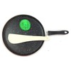 YADNESH Non-Stick Dosa Tawa Crepe Pan, 10-Inch, Metal, Bakelite Handle,