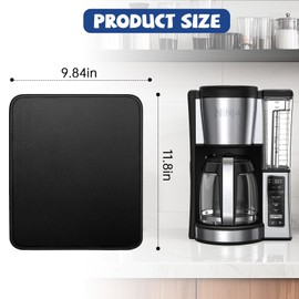 Sliding Pad for Ninja Drip Coffee Maker (13.77"×9.8")- Smooth Glide with Anti-Slip Base - Perfect Accessories Fit for Ninja 12 Cup Programmable Coffee Maker