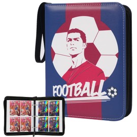 Trading Card Album for Football, Binder Card Holder, Binder with Sleeves, Football Card Holder Album, Trading Card Game Collection, Carrying Card Folder, 440 Card Capacity