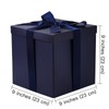 RUSPEPA Medium Birthday Gift Box with Lids, Ribbon and Tissue