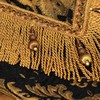 TOPLUXE Table Runner with Tassels, Jacquard Tablecloth for Dining Table,