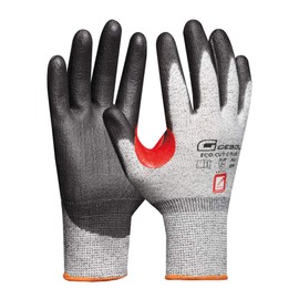 Gebol Eco Cut C Plus Work Gloves with Cut Protection, Assembly Gloves for Men, Size XL (Size 10), Grey, 1 Pair