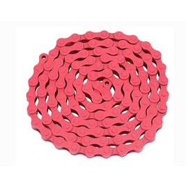 Lowrider KMC Chain 1/2x1/8x112 Pink. for Bicycle Chain, Bike Chain, Bikes, Beach Cruiser, Chopper, limos, Stretch, BMX, Track Fixie Bicycles