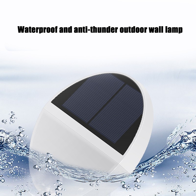159LED Solar Wall Light IP65 Waterproof Solar Charging Induction Outdoor