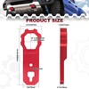 PXPART Red Tow Hooks, Front Bumper Heavy Duty Towing Replacement