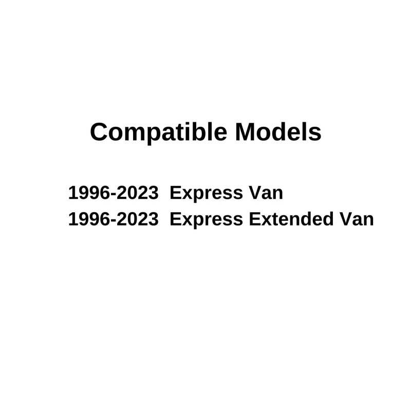 NAGD Fits 96-23 Chevy Express Driver Left Side Rear Hinged