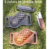 HOGIKUO Leather Knife Sheath for Belt,Knife Sheaths fit 4" to