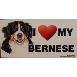 SJT Bernese Magnet Dog Display Anywhere Car Refrigerator Work File Cabinet